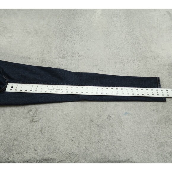 Old Navy Jeans Women's Size 10 Long Blue Mid-Rise Original Skinny 31" Inseam - Picture 16 of 16